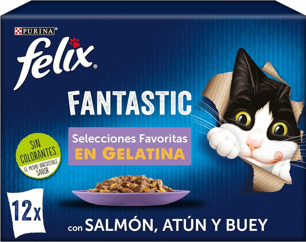 Purina Gourmet Cat Food Assortment Pate Seafood Mix For Cats With Limited Ingredients In Spain Cardio Health