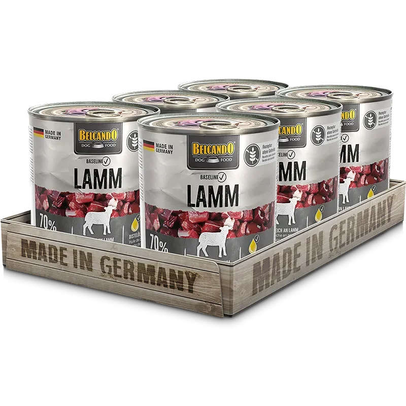 Belcando premium wet dog food natural