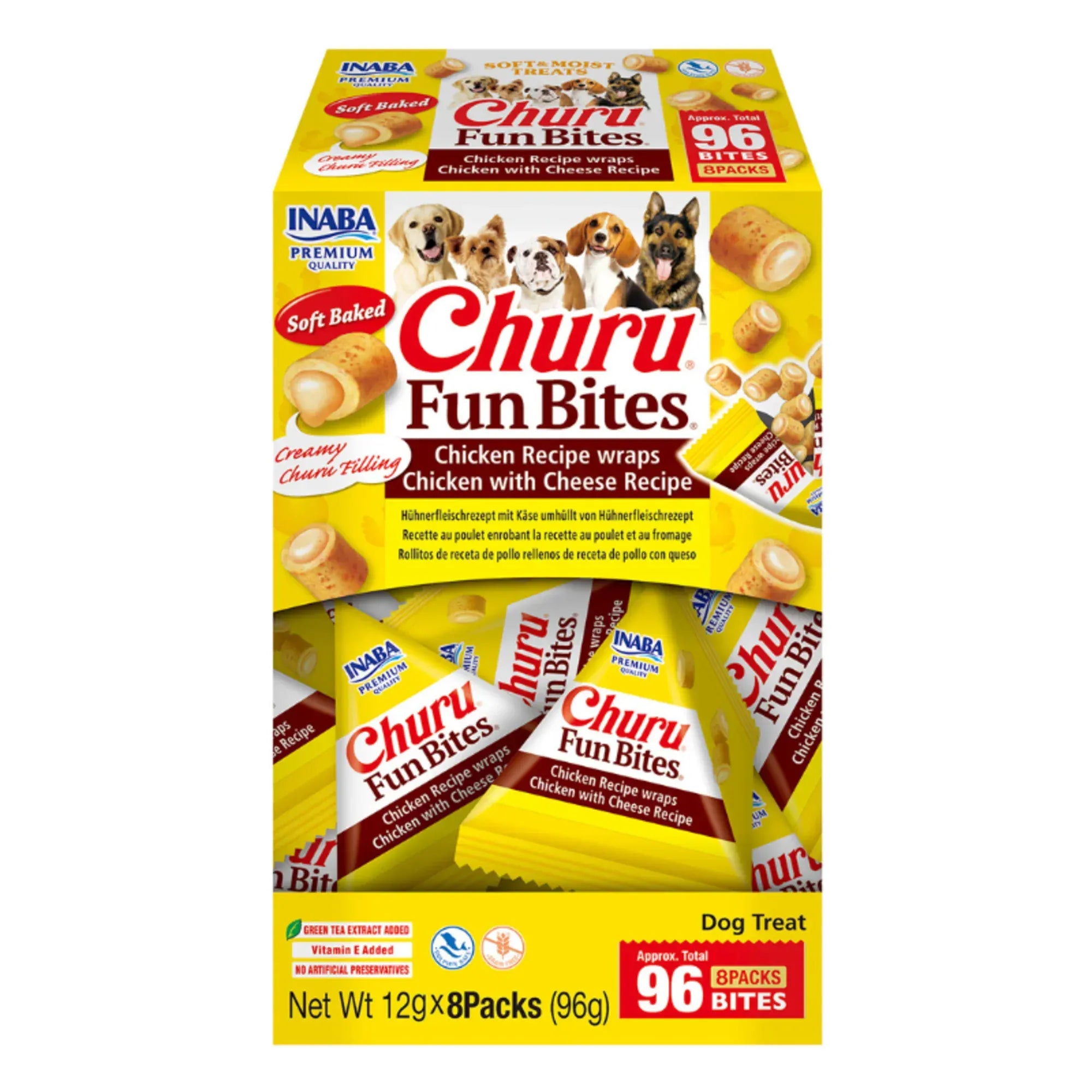 Delicious Dog Snacks Eight Packs Of 12g Each Double Texture Healthy Treats All Breeds Vitamin E Moisturizing