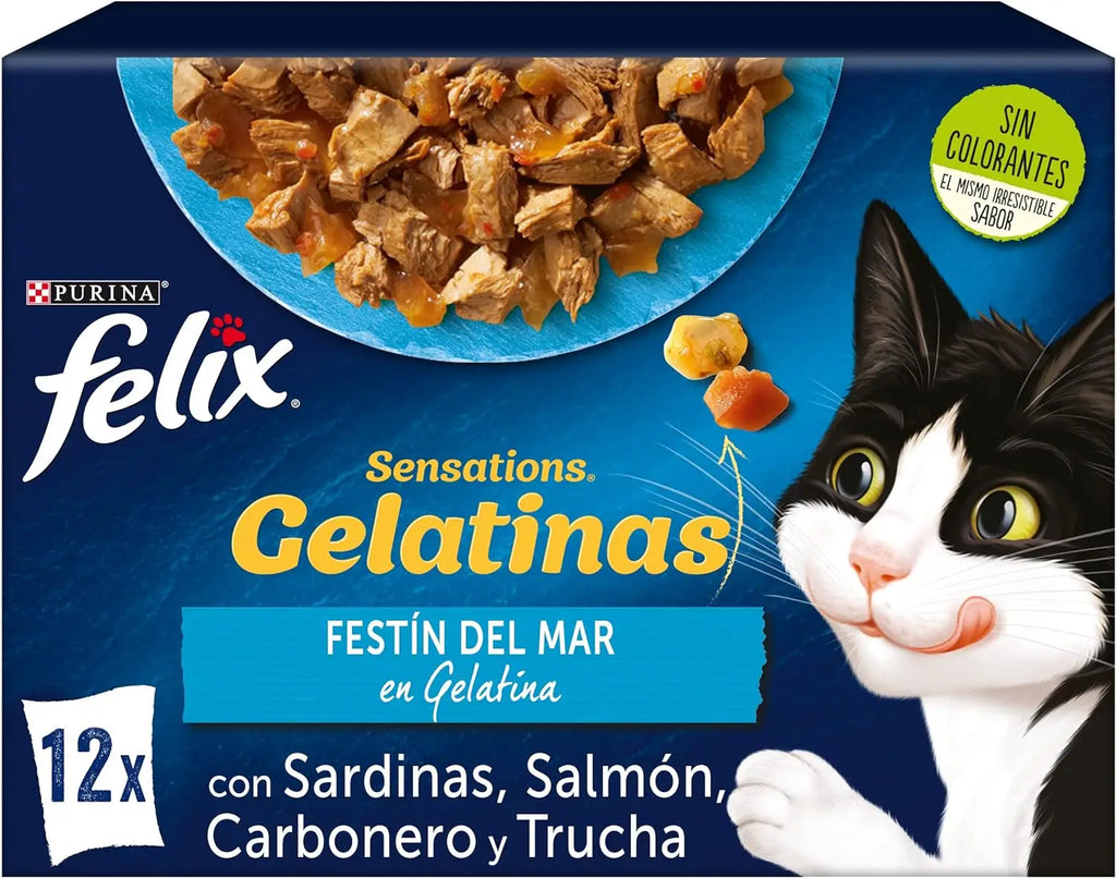 Purina Gourmet Cat Food Assortment Pate Seafood Mix For Cats With Limited Ingredients In Spain Cardio Health