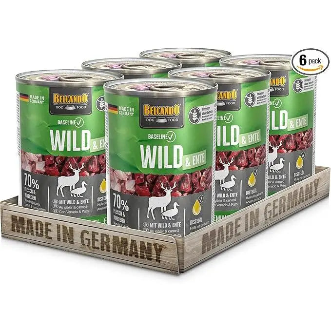Belcando premium wet dog food natural