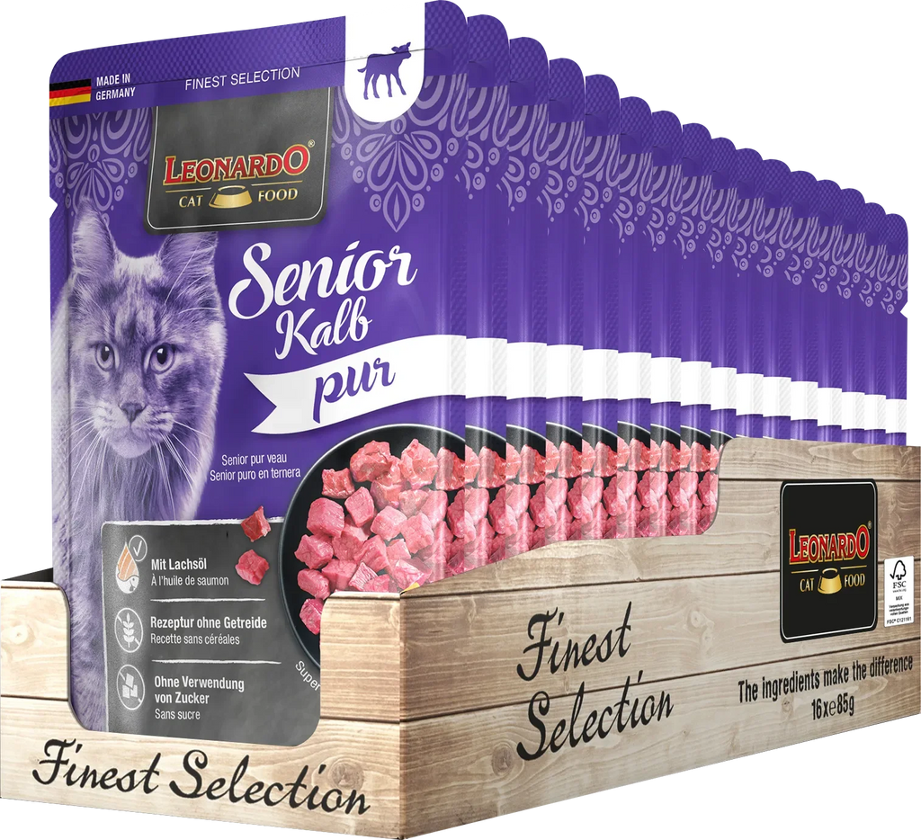 Leonardo Finest Selection - alimento húmido premium para gatos