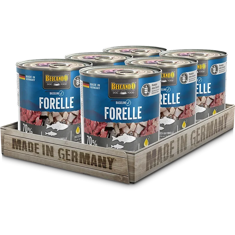 Belcando premium wet dog food natural