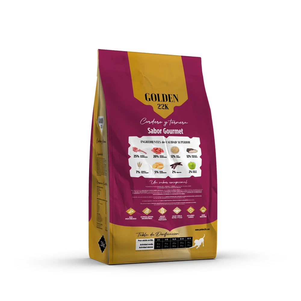 22k lamb and beef dog food great flavor