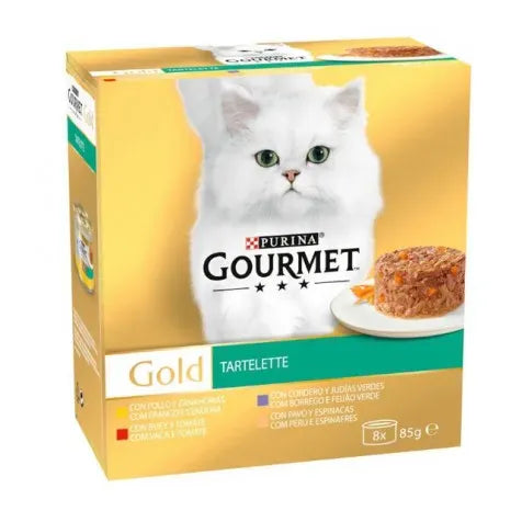 Purina Gourmet Cat Food Multipack Variety Pack In Sauce With Premium Meats 85g Cans Complete Nutrition