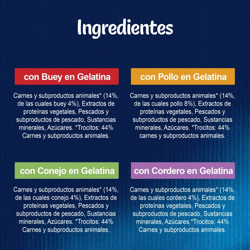 Purina Felix Fantastic, alimento húmido para gatos adultos.