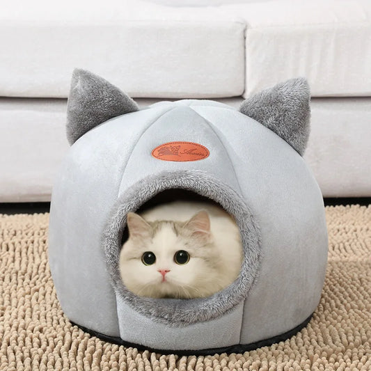 New Deep Sleep Comfort In Winter Cat Bed Iittle Mat Basket Small Dog House