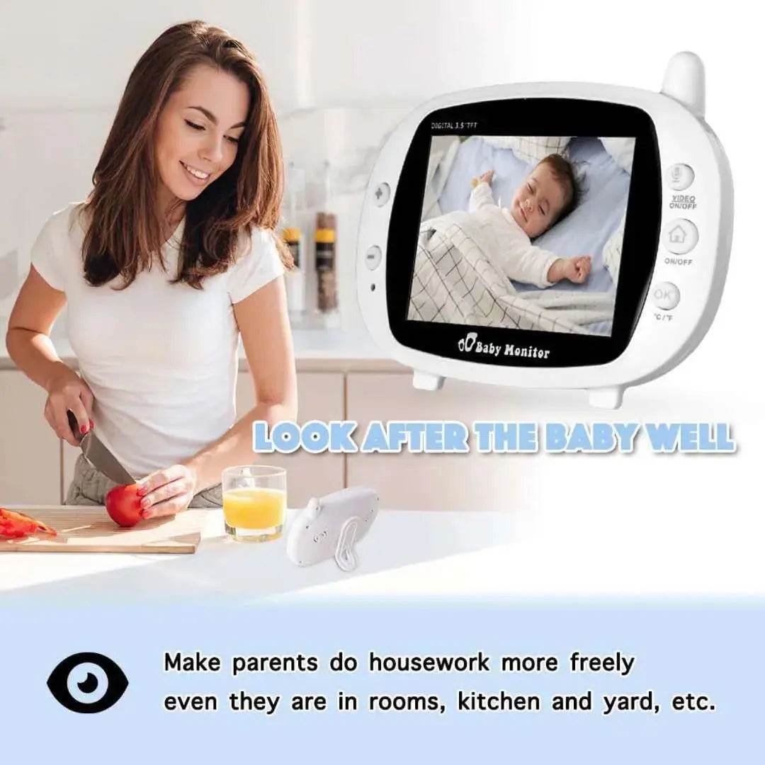 3.5 Inch Baby Care Camera Monitor - Loja Manuel Coelho
