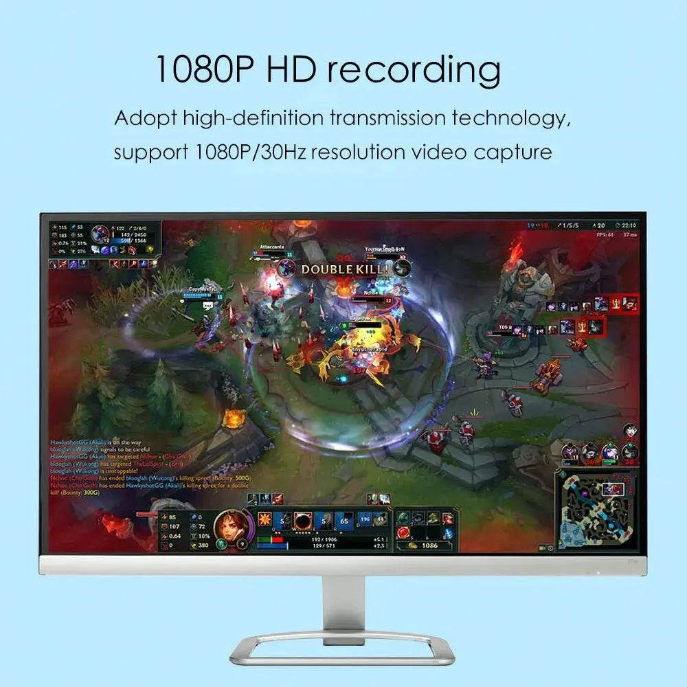 Loja Manuel Coelho HDMI Recording Box with Audio Input - Loja Manuel Coelho
