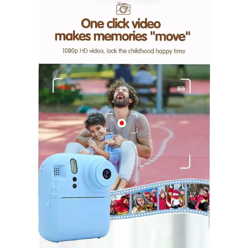 Loja Manuel Coelho Kids Instant Print Camera - Fun Blue - Loja Manuel Coelho