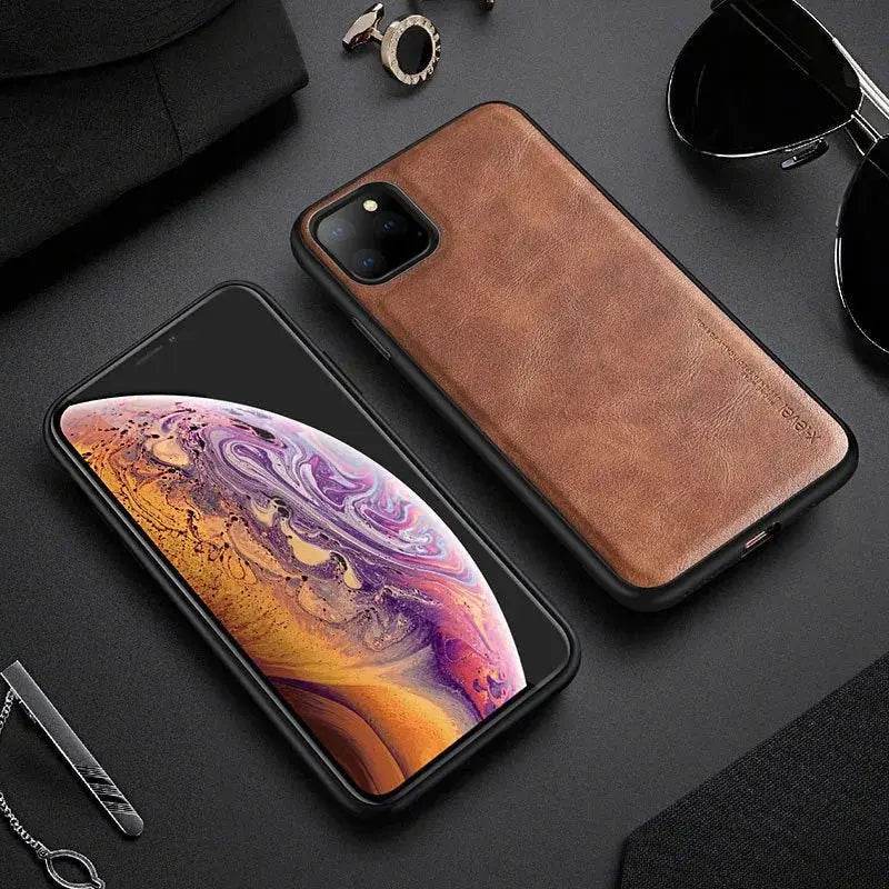 Loja Manuel Coelho Luxury Leather Pattern Phone Case for iPhone - Loja Manuel Coelho