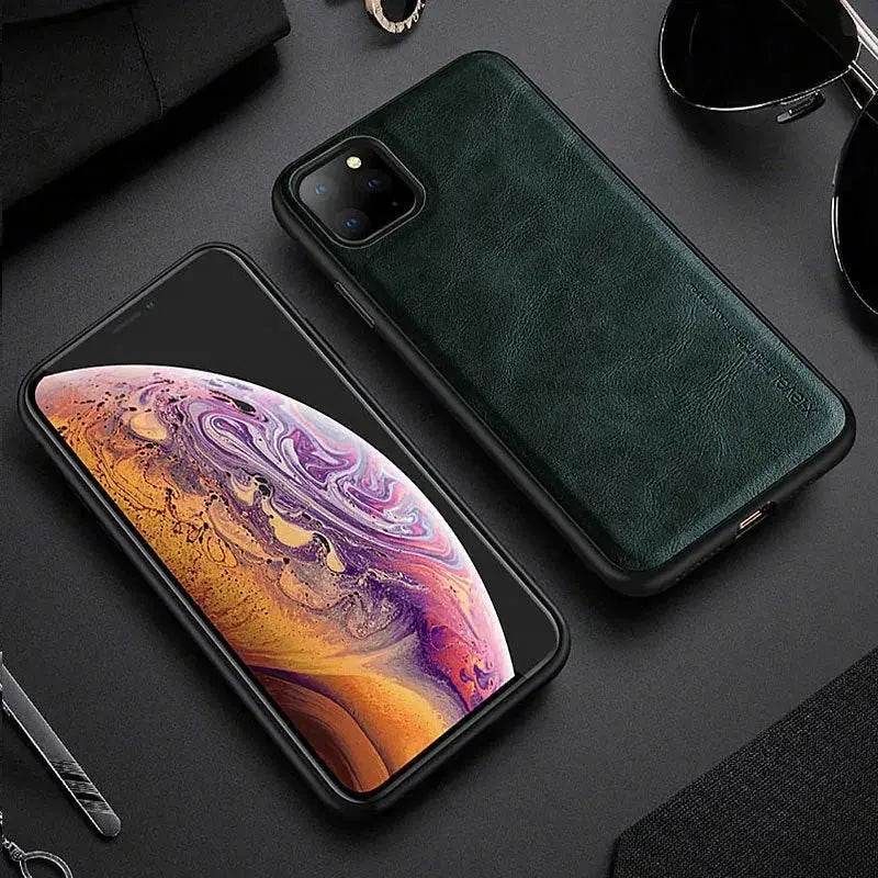 Loja Manuel Coelho Luxury Leather Pattern Phone Case for iPhone - Loja Manuel Coelho