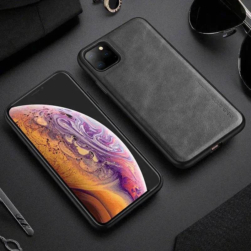 Loja Manuel Coelho Luxury Leather Pattern Phone Case for iPhone - Loja Manuel Coelho
