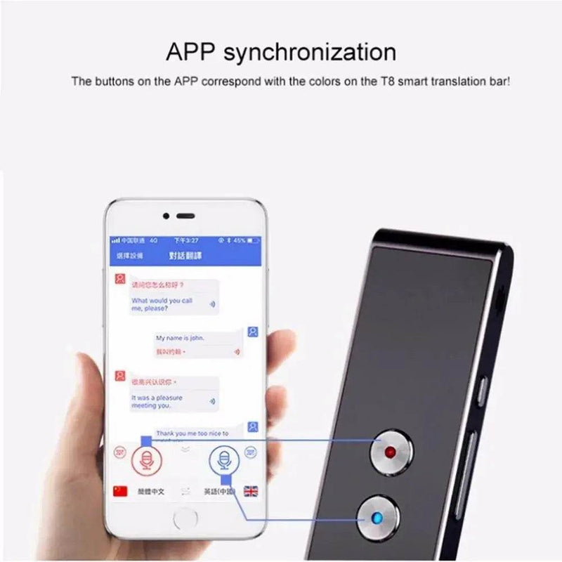 Loja Manuel Coelho Multilingual Travel Translator & Voice Recorder - Loja Manuel Coelho