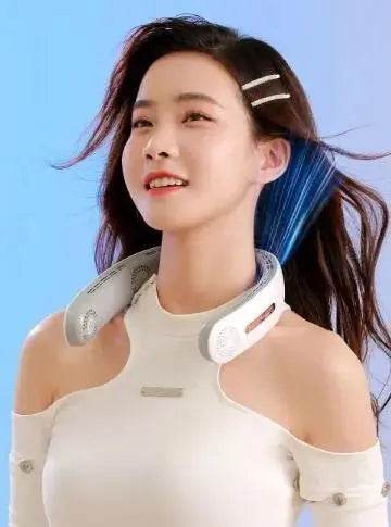 Portable Neck Fan - Lightweight Cooling - Loja Manuel Coelho
