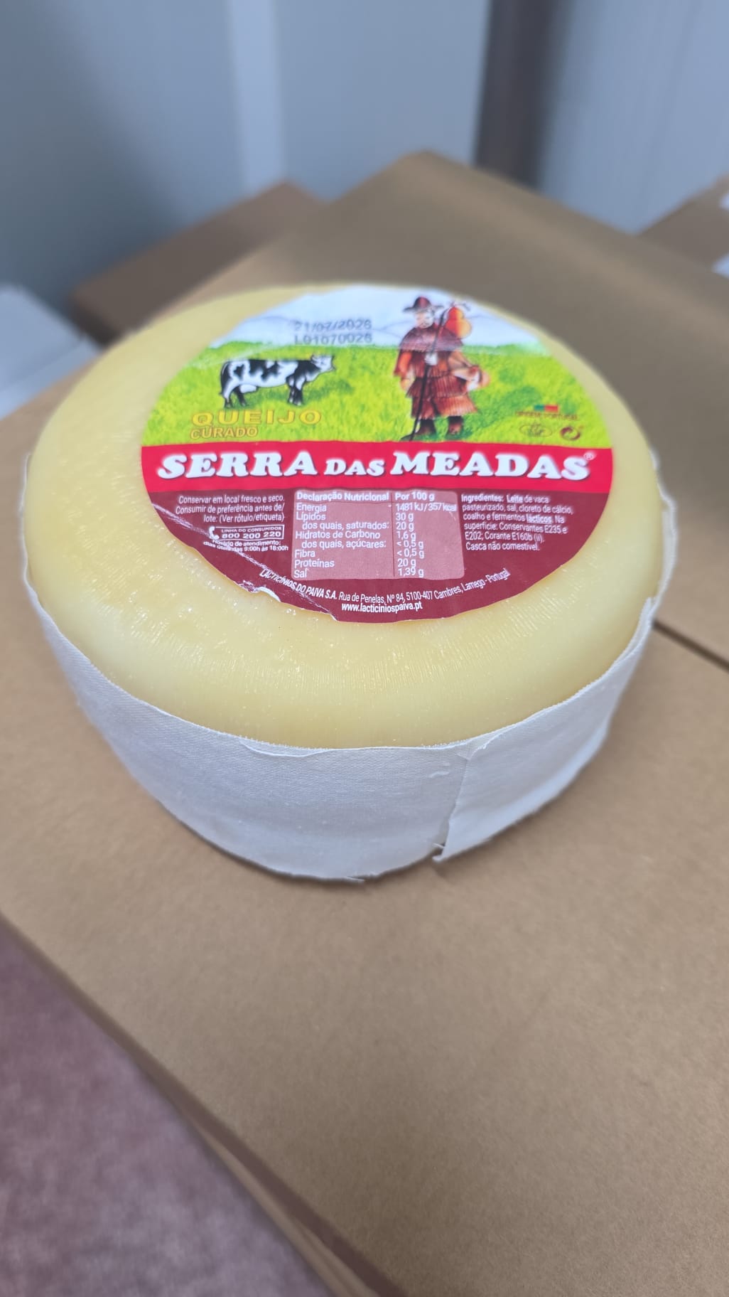 Queijo Tradicional Serra de Meadas