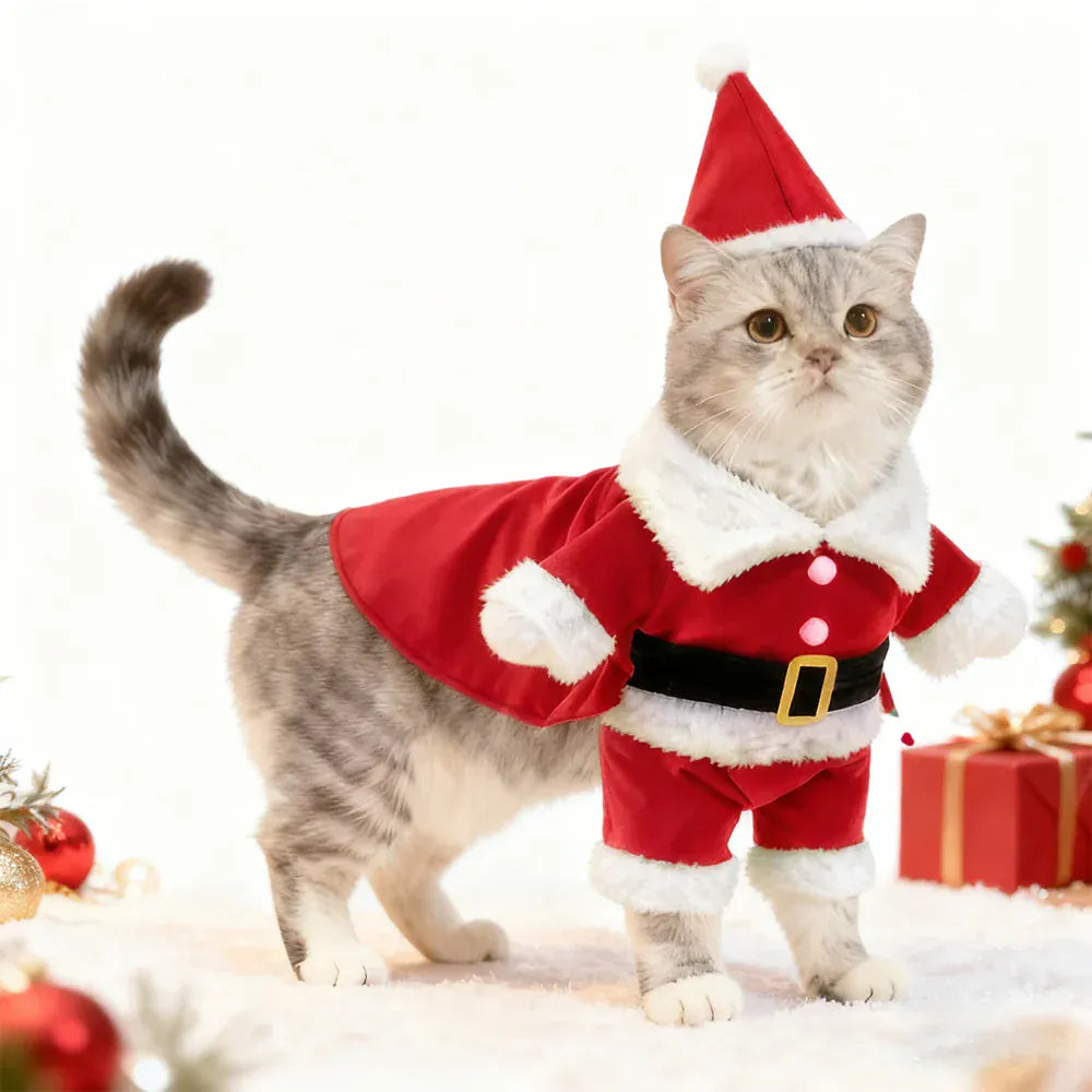 Cute Cat Clothes For Christmas