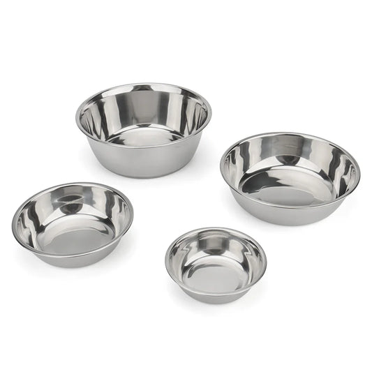 Dog Bowl Stainless Steel Pet Feeding Bowl Cat Food Drinking