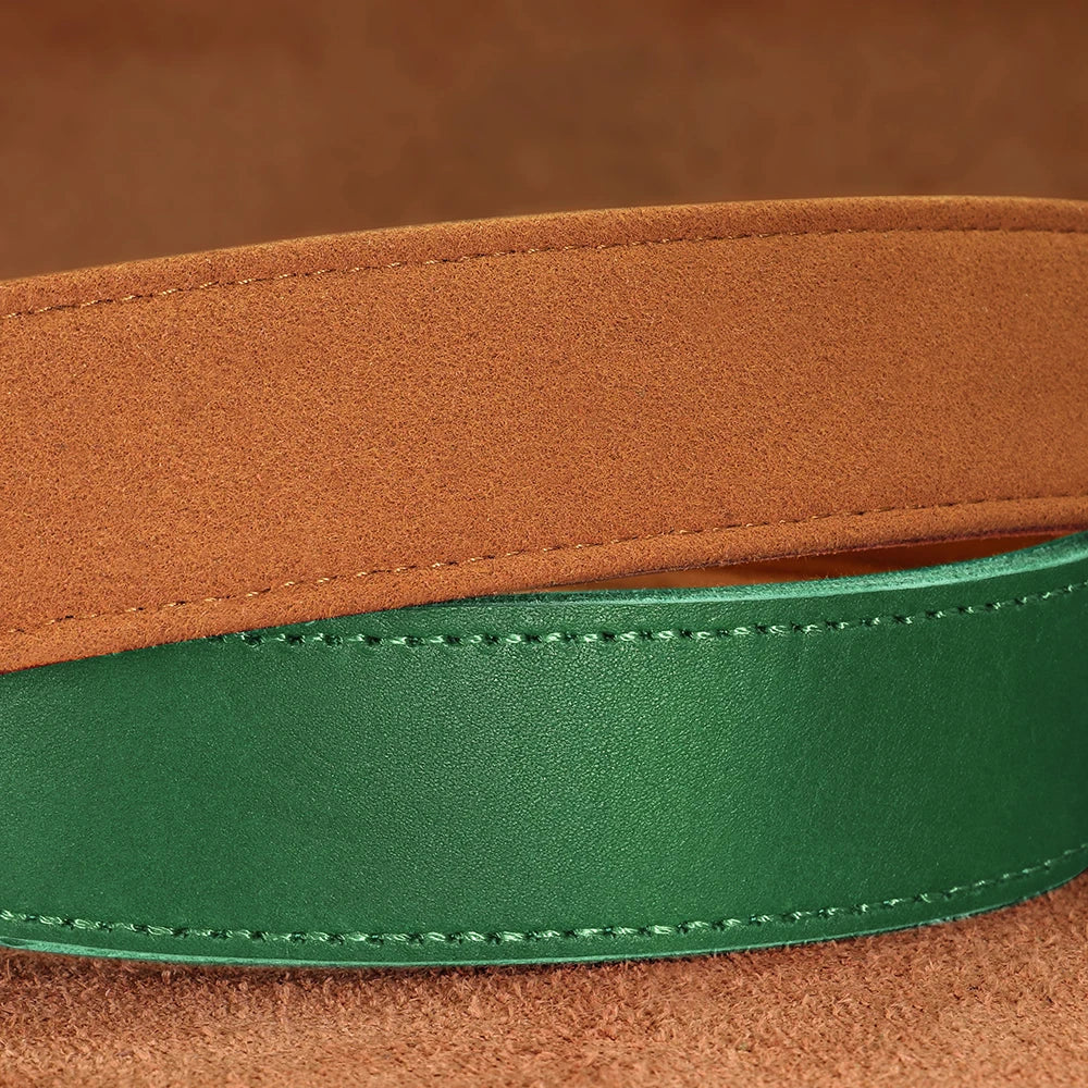 Coleira para cão personalizada em couro legítimo