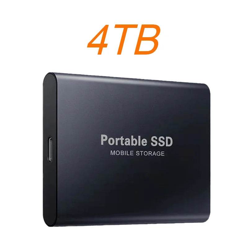 Portable SSD 1TB 2TB High Speed External Hard Drive USB3.1 Type-C Interface - Loja Manuel Coelho