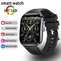 New Ultra Thin Smart Watch men 1.96" AMOLED 360*360 HD Pixel Display