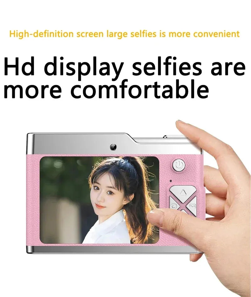 Xiaomi 6k Hd Digital Camera 6400W 2.4in Ips Display With Fill Light 8x Zoom Video Camera - Loja Manuel Coelho