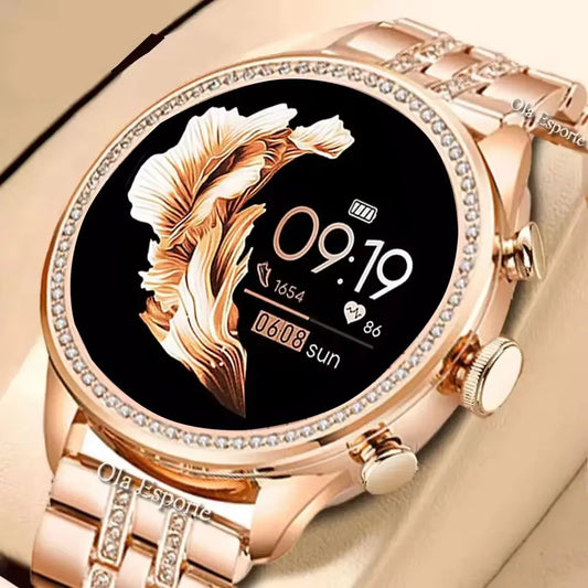 For Huawei Xiaomi Apple Samsung Smart Watch Women Ladies 2024 New Bluetooth
