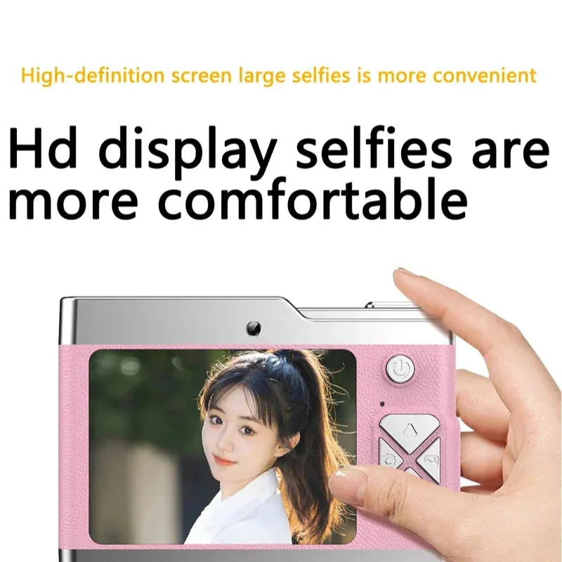 Xiaomi 6k Hd Digital Camera 6400W 2.4in Ips Display With Fill Light 8x Zoom Video Camera - Loja Manuel Coelho