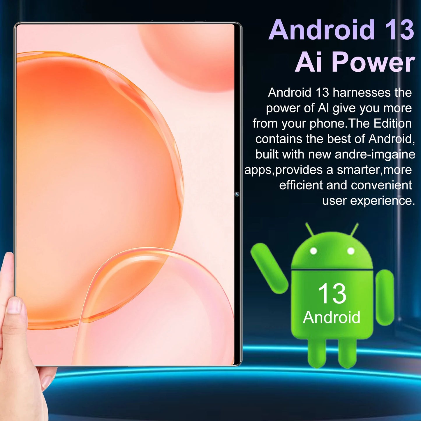 2025 New 5G Tablet 10.36Inch Android 13.0 Tablet MTK6797 16GB RAM 1TB ROM