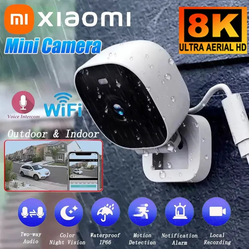 Xiaomi Smart WiFi Mini Camera IP/AP Remote Monitor 2-Way Audio Motion Detection - Loja Manuel Coelho