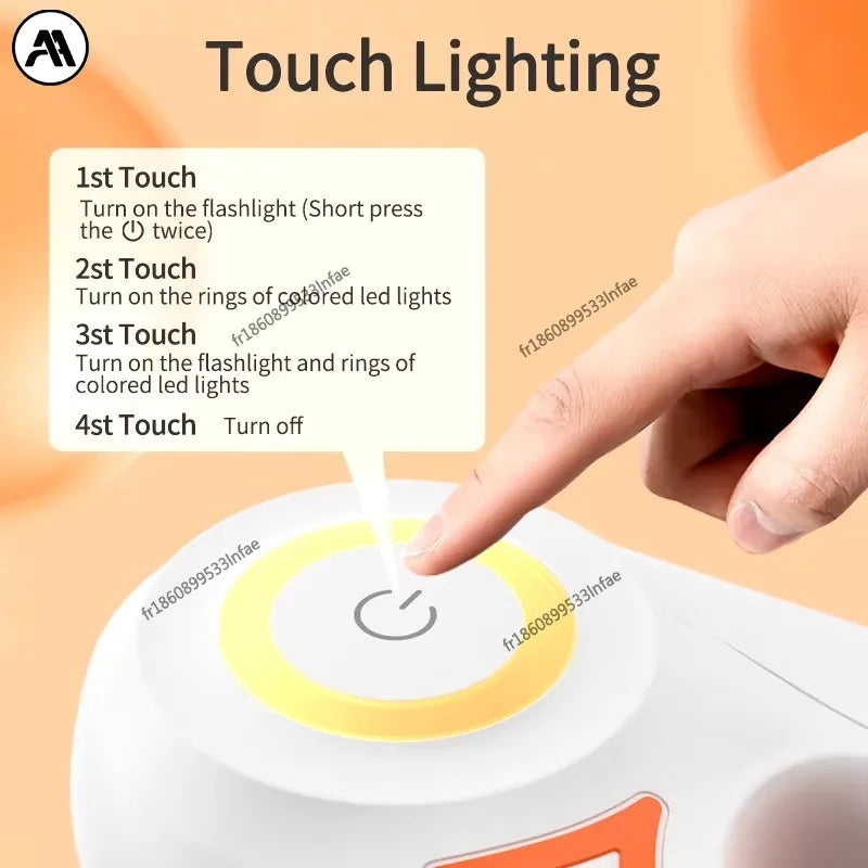 Coleira retrátil automática para cães e gatos de pequeno e médio porte