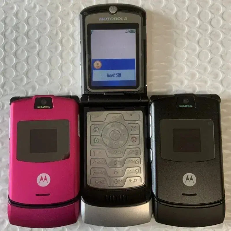 Motorola Razr V3 Original Unlocked Flip Bluetooth Double Telephone-Loja Manuel Coelho