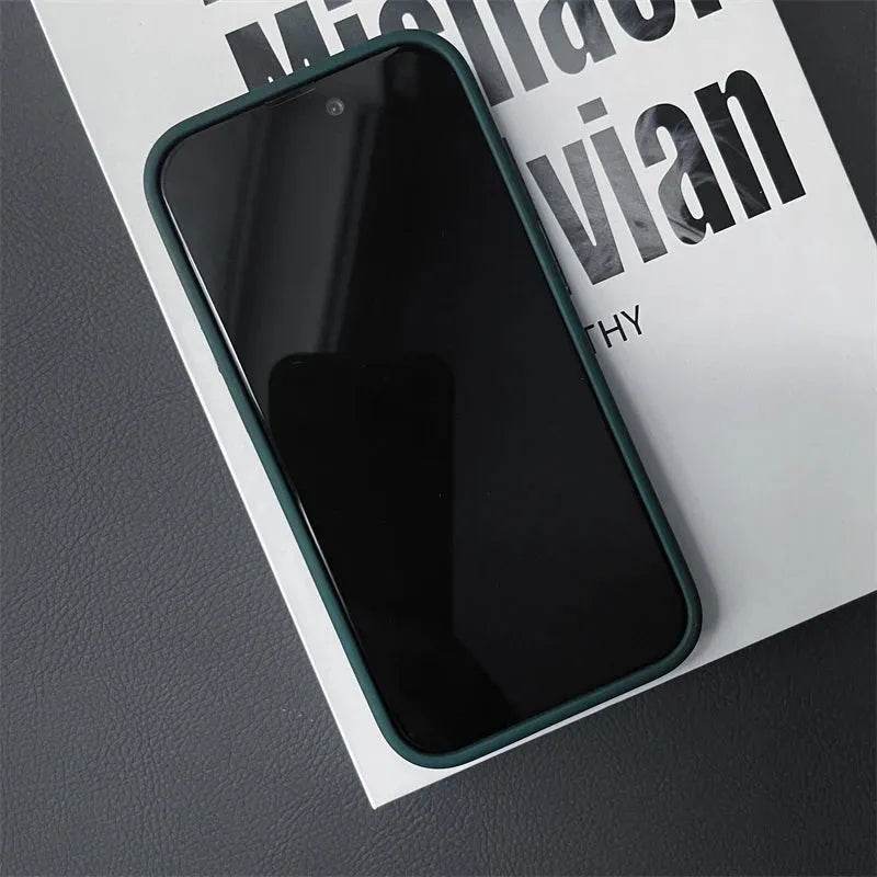 Armor Shockproof Hybrid Case for iPhone 15 14 16 Pro Max Matte Back Cover - Loja Manuel Coelho