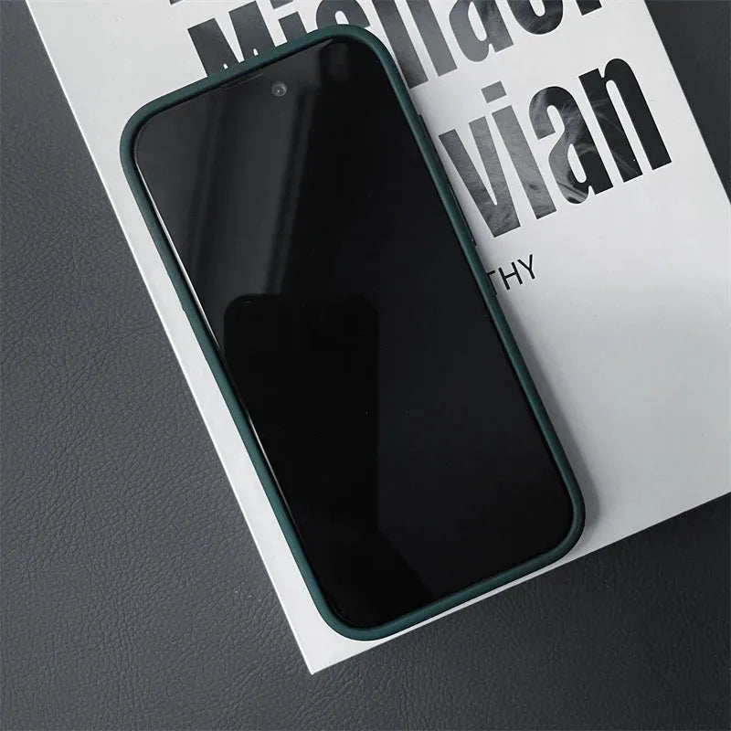 Armor Shockproof Hybrid Case for iPhone 15 14 16 Pro Max Matte Back Cover-Loja Manuel Coelho