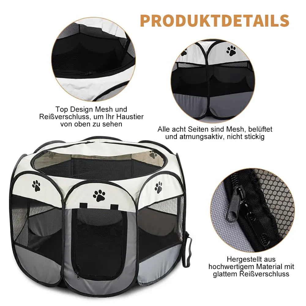 Foldable Pet Tent Outdoor Dog Cage For Cats And Dogs Portable Fence Playpen Shelter