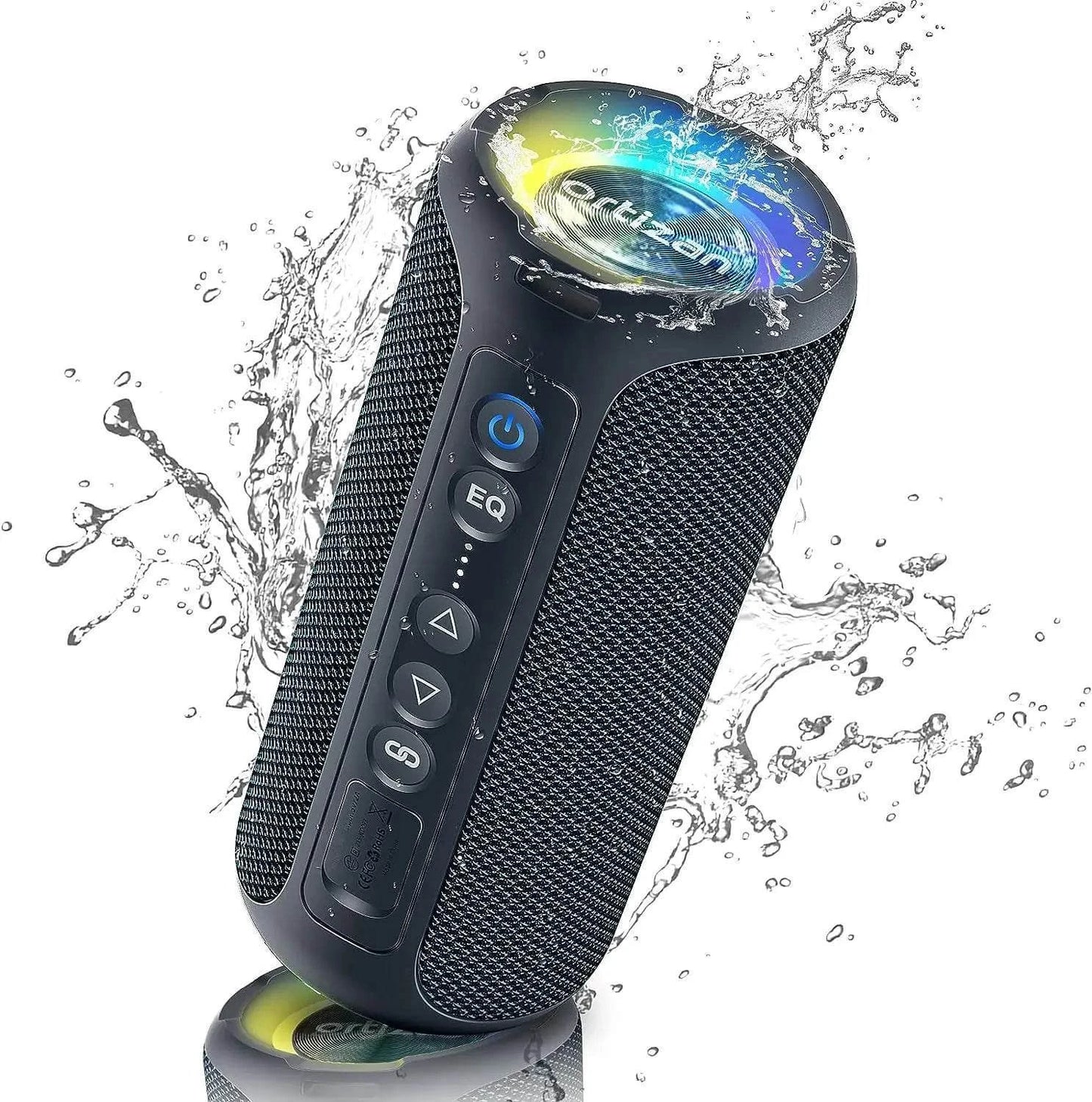 Ortizan Bluetooth Speakers 40W Enhanced Bass Portable Outdoor Wireless