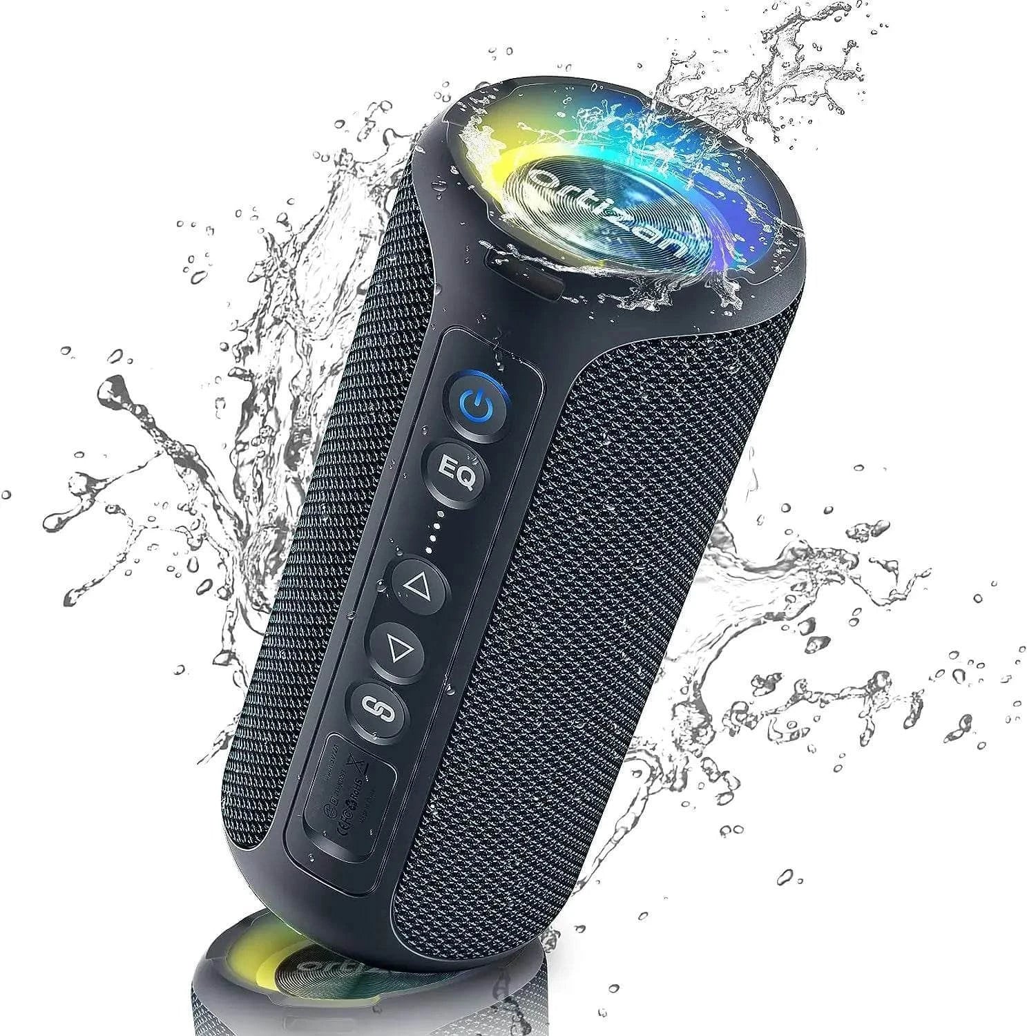 Ortizan Bluetooth Speakers 40W Enhanced Bass Portable Outdoor Wireless