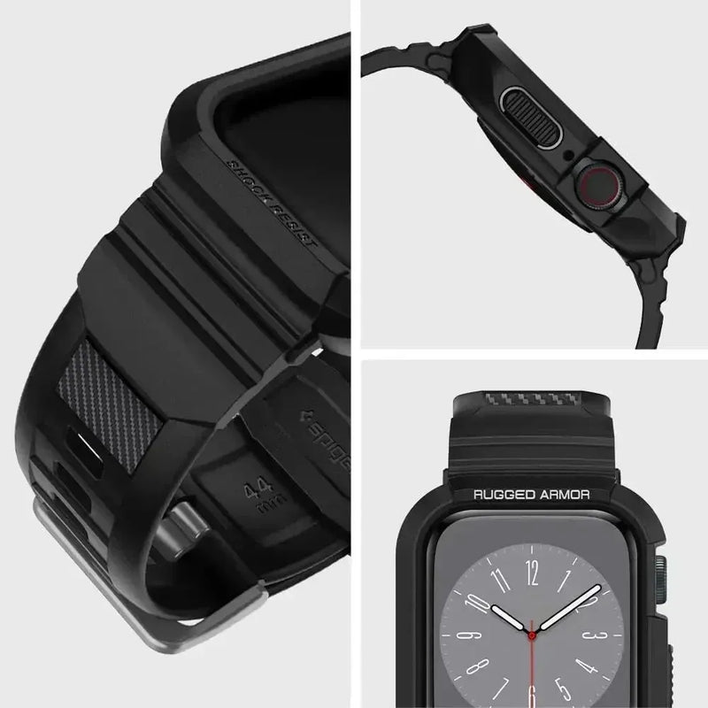 Rugged Armor Pro Designed for Apple Watch Ultra 2 Rubber Case with Band-Loja Manuel Coelho
