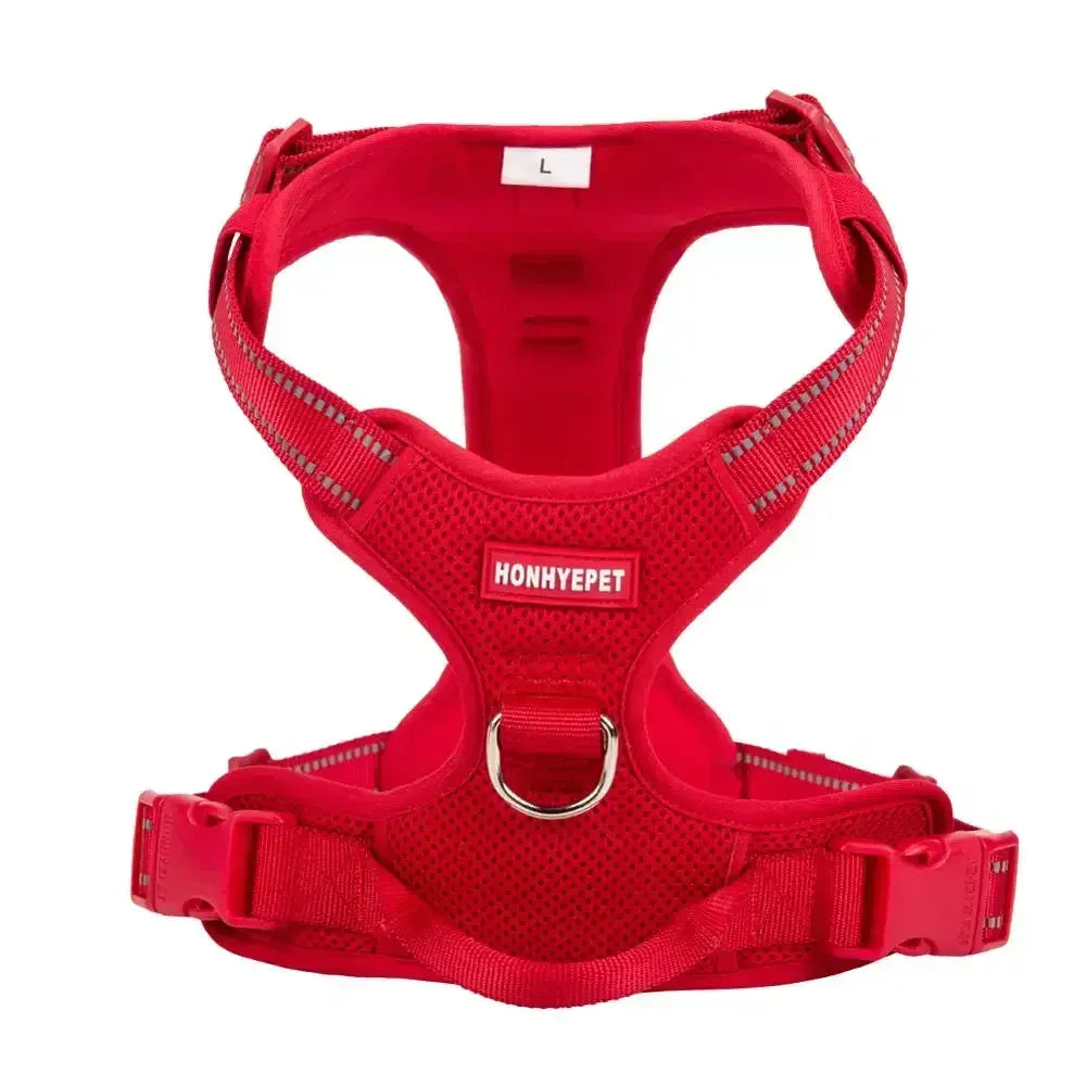 reflective pet harness for outdoor camping