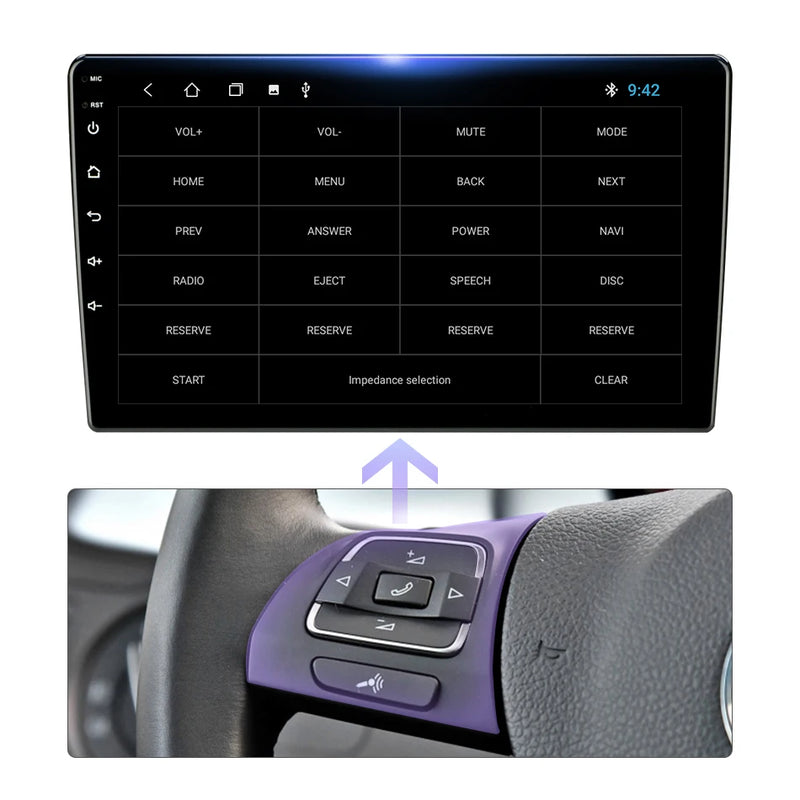 Android 12 Universal Car Radio for Nissan Kia Honda Toyota VW Multimedia Video Player-Loja Manuel Coelho
