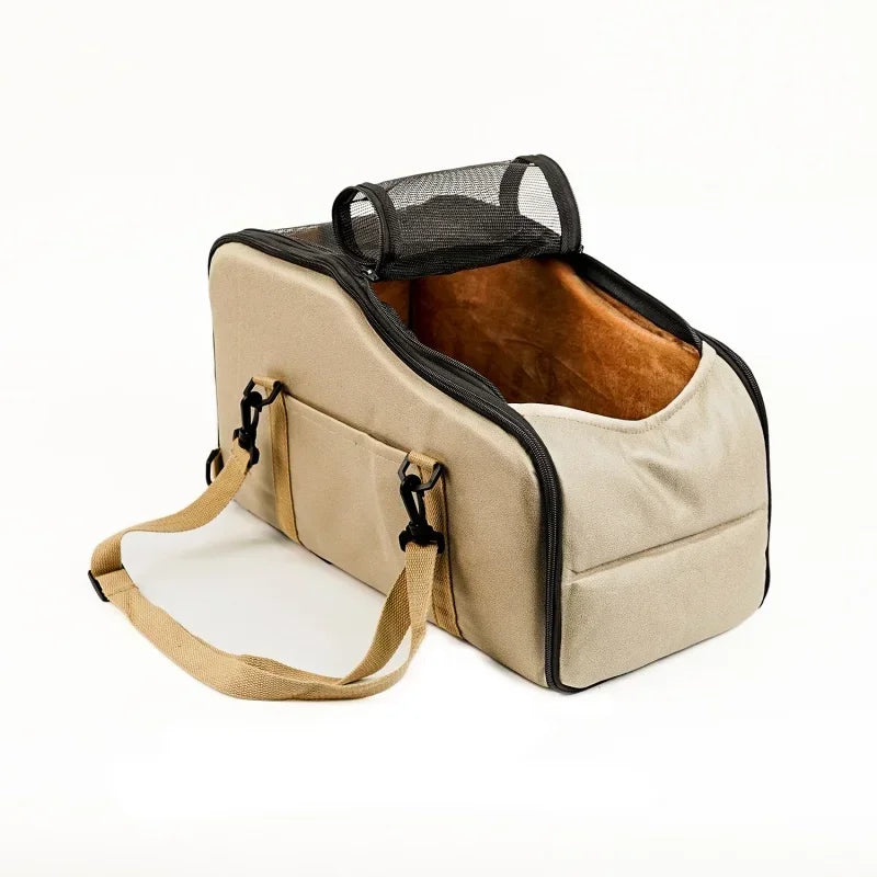 Cama para cão, tapete portátil para carro, para uso no exterior, assento de segurança para viagem de carro