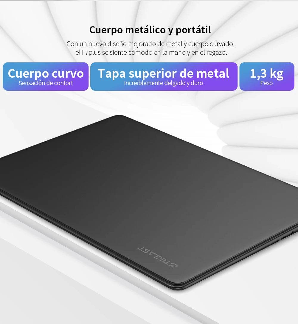 Teclast F7 Plus 3 Laptop, 14.1 Inches, 8Th Gen. Gemini Lake Celeron Cpu, 8Gb Ram, 256Gb Ssd - Loja Manuel Coelho