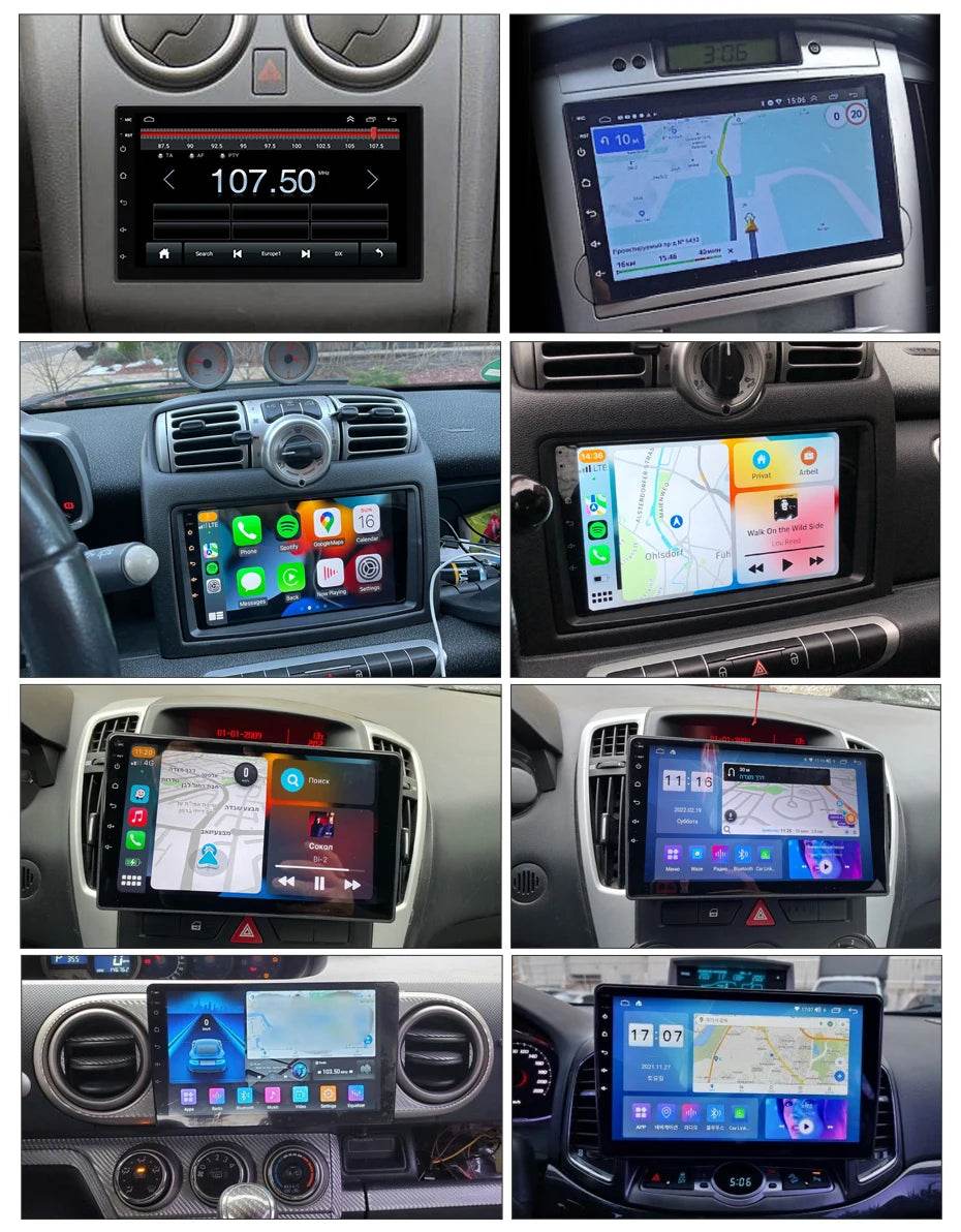 MEKEDE UIS7862S Car Radio Wireless Carplay for BMW, Benz - Loja Manuel Coelho