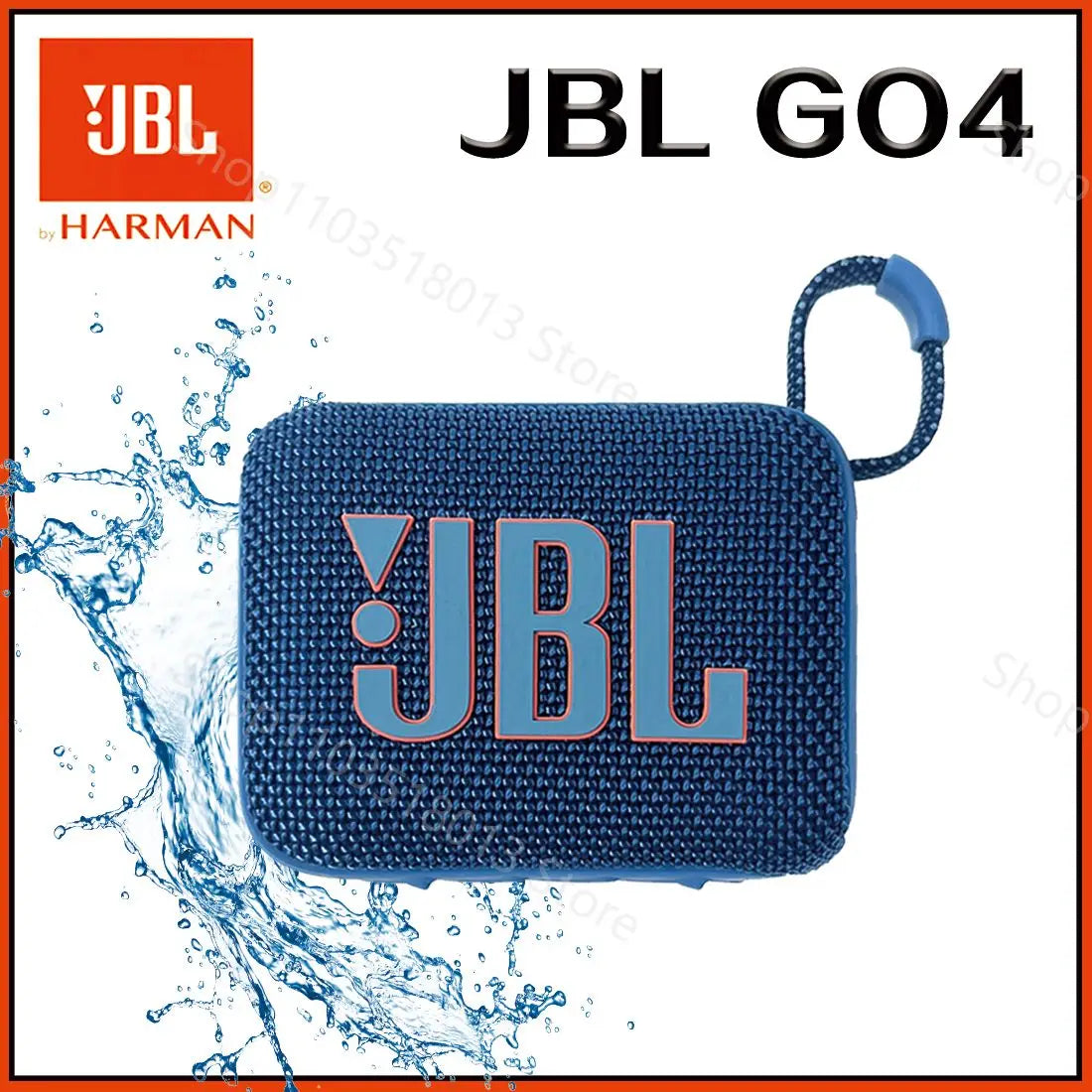 JBL GO4 Music Brick 4th Generation Bluetooth Speaker Outdoor