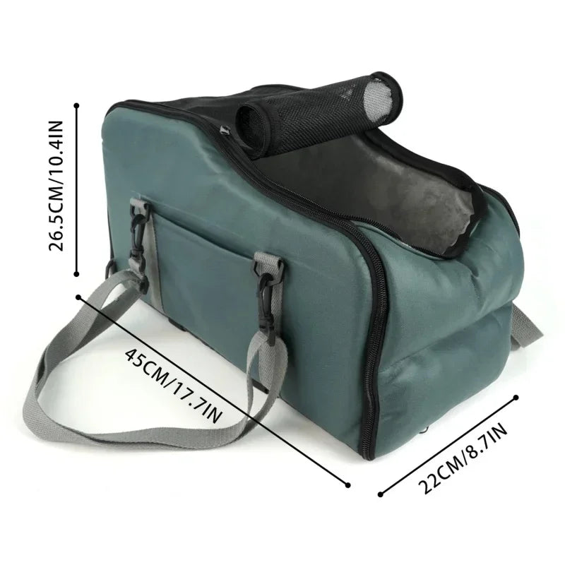 Cama para cão, tapete portátil para carro, para uso no exterior, assento de segurança para viagem de carro