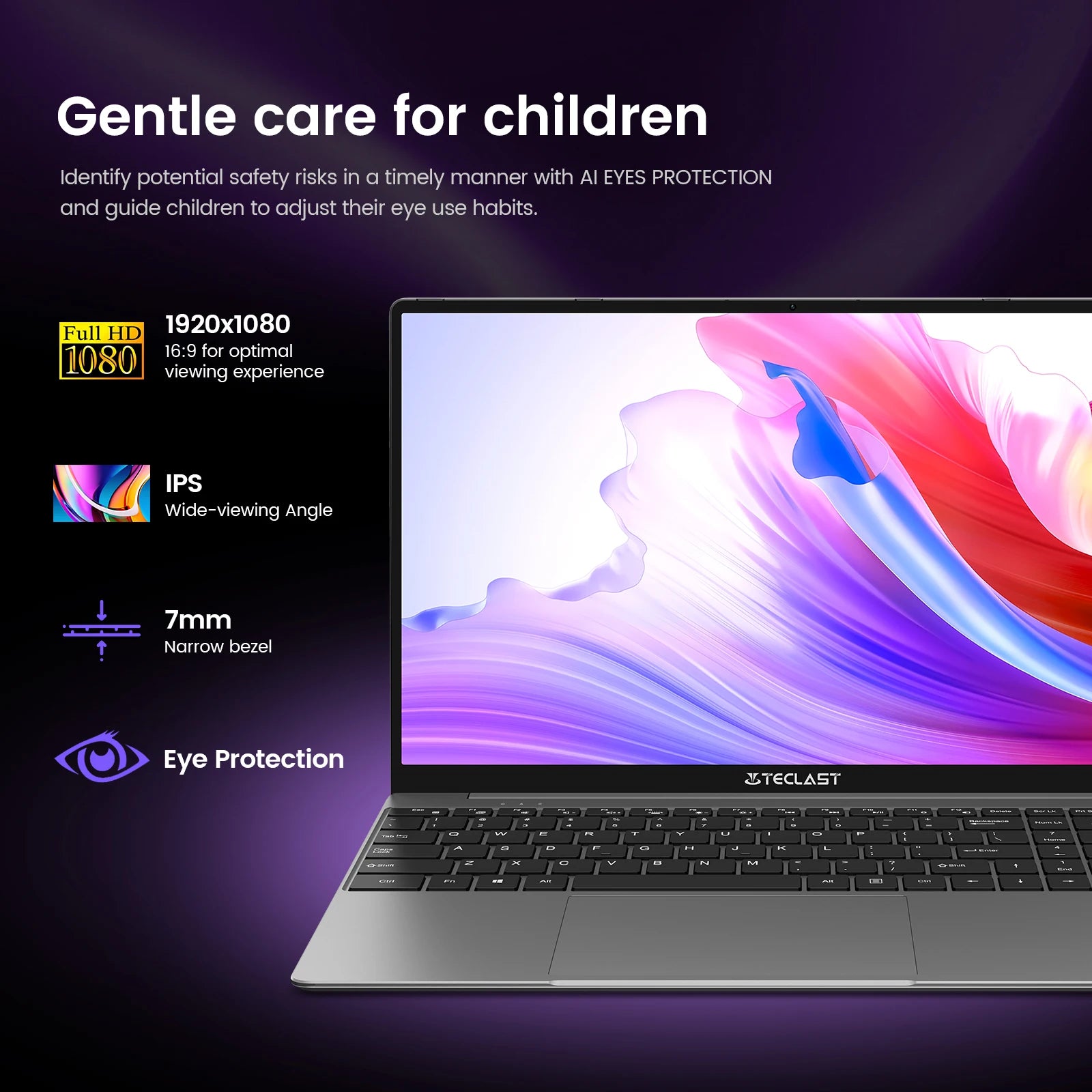 【New】 Teclast F16Pro Laptop 15.6 inch, 12GB + 256GB / 16GB + 512GB, for CPU Intel N95 - Loja Manuel Coelho