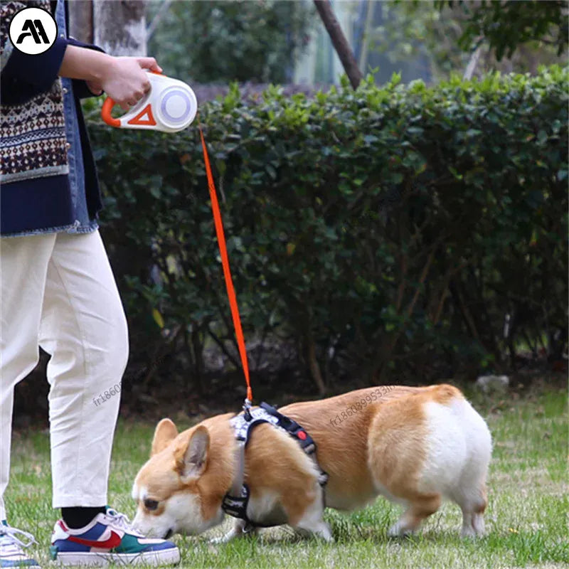 NUOYING Automatic Retractable Dog Leash Nylon Construction Lightweight Safe And Smooth Locking For All Breeds