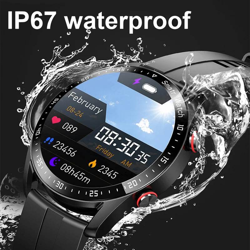 Smart Watch ECG+PPG Bluetooth Call Men Laser Health - Loja Manuel Coelho