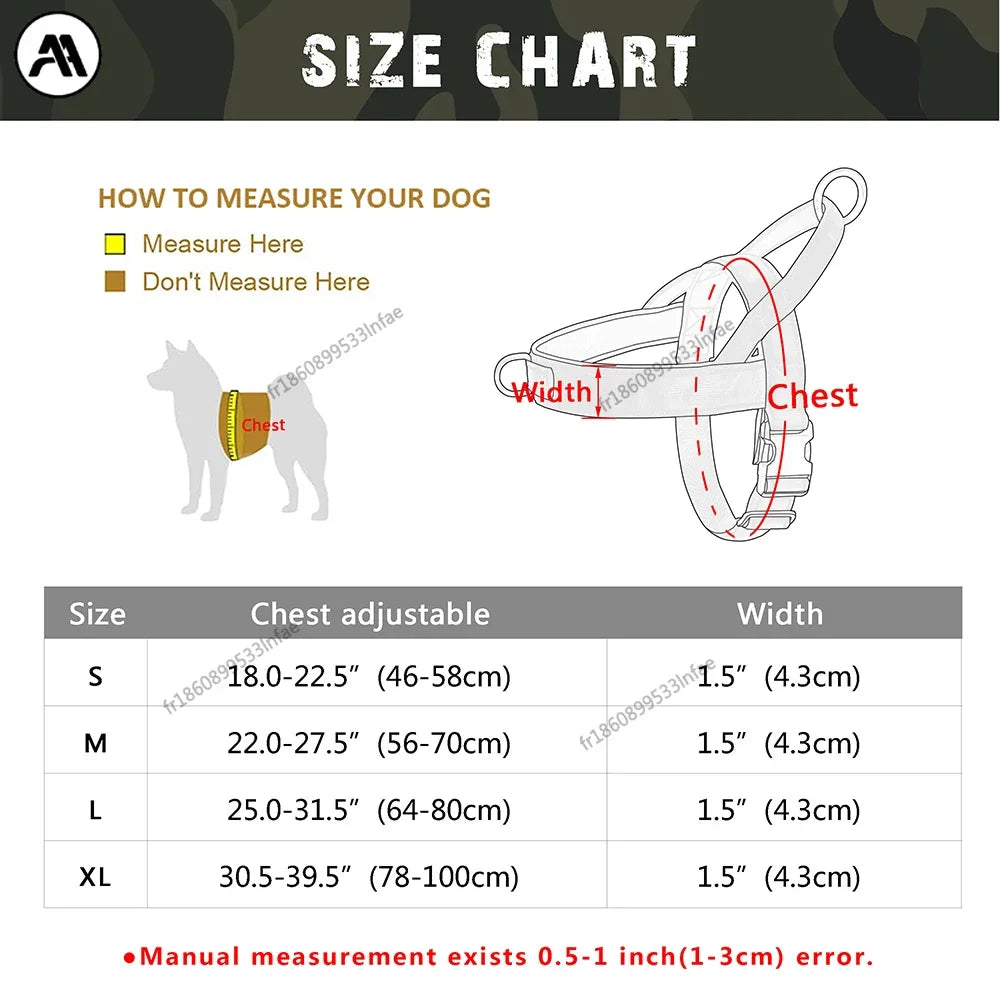 Coleira para cães sem puxar, trela para animais de estimação com pega refletora