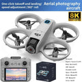 GT3 Mini With LED Foldable Drone GPS 8K HD Dual Camera Brushless Motor - Loja Manuel Coelho